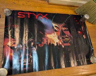 Vintage Styx Poster