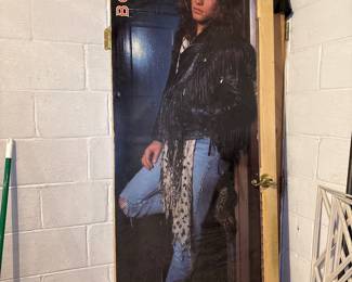 Bon Jovi Framed Door Poster