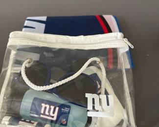 NJ Giants Clear Bag