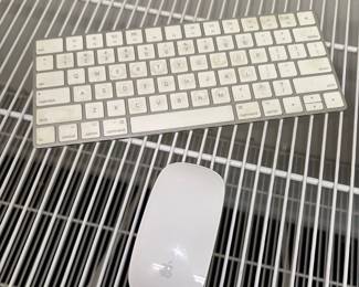 Apple Magic Mouse and Keyboard