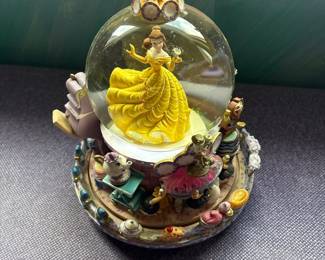 Disney Beauty and the Beast Belle Snow Globe