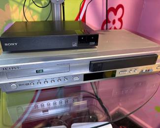 SONY Streaming Blu-Ray Disc Player - Samsung DVD/VCR combo Player