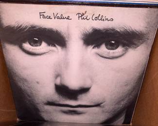 Phil Collins "Face Value" record Vinyl album