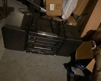 Sharp X Bass Stereo System