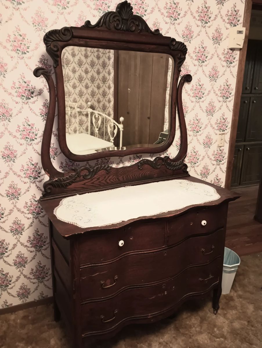 Estate antique dresser