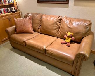 Ashley Furniture Leather Queen Sleeper Sofa