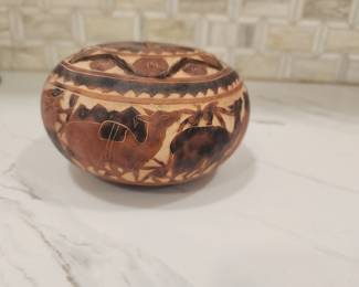 CARVED GOURD