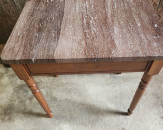 MARBLE TOP TABLE