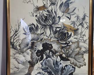 ORIGINAL LARGE TITLED WATERCOLOR
