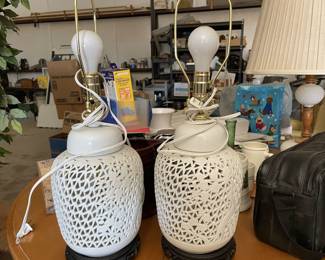 Pair of lamps