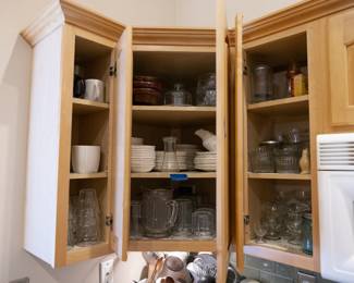 dishes, cups
