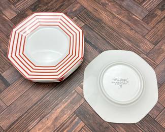 1970s Fitz & Floyd plates