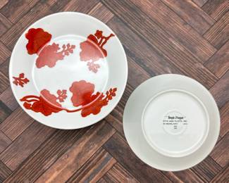 1970s Fitz & Floyd saucers