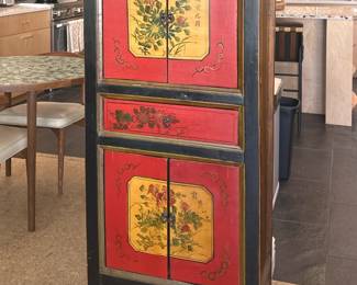 Hand painted antique Chinese chest