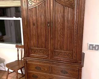 This is that cabinet when the doors are closed.