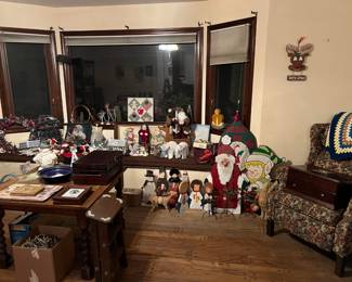 We'll start this time with a holiday decoration collection, as well as living room furniture.