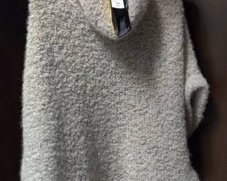 New Georgio Armani Fuzzy Poncho 