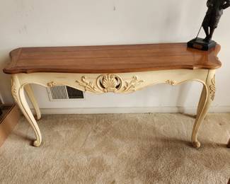 Ethan Allen hall table