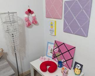 Floor Lamp, Wall Decor, Side Table