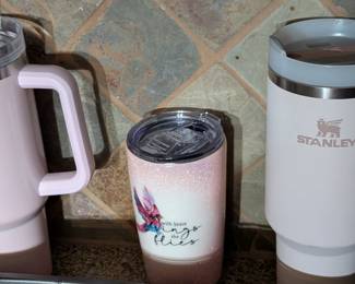 Stanley Pink Drink Ware, Mugs, Cups