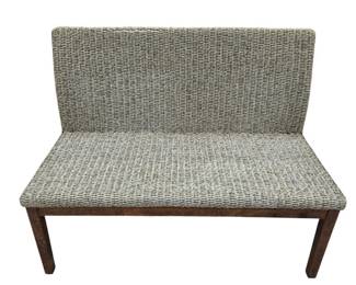 Resin Wicker Patio Bench