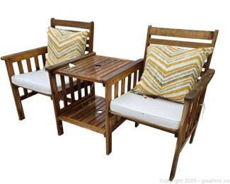 Jack and Jill Patio Chat Set