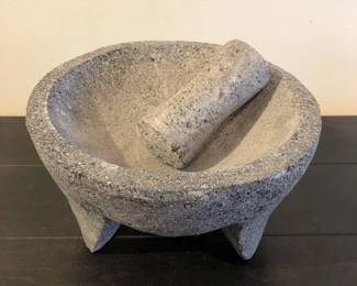 Stone Mortar and Pestle