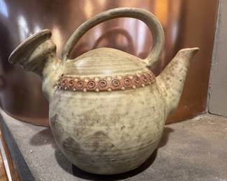 Decorative Clay Teapot