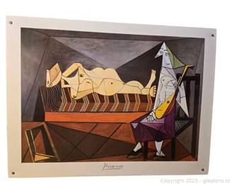 Pablo Picassos The Serenade Print on Foamboard