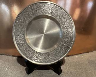 Pewter Dish From Thailand
