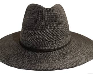 Cute Gray Wide Brim Hat