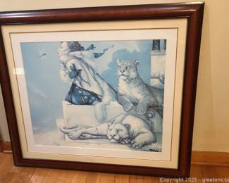 Open Edition Art Print of Dragonfly Deva by Michael Parkes