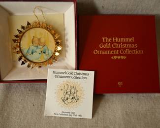 Danbury Mint Hummel Christmas Ornaments 