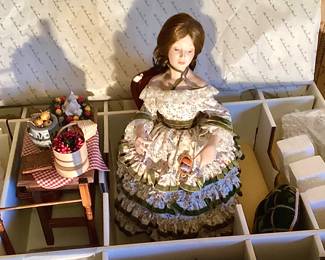 Sampler doll (Danbury Mint)