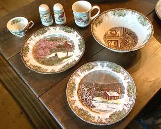 Johnson Bros. “Friendly Village”, approx. 95 pieces