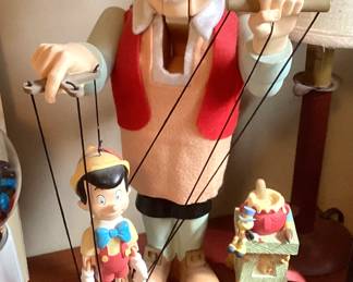 Disney Geppetto and Pinocchio