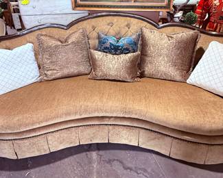 Natalia sofa by Marge Carson suggested retail price is $19,000