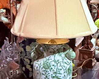 Beautiful Oriental vintage lamp