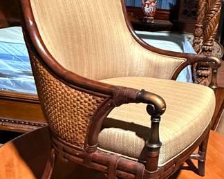 Tropical Island style high end chair by Lexinton