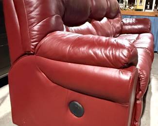 Electric Sofa recliners, top grain Leather
