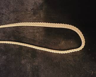 Gorgeous TIFFANY STERLING necklace. Weighs nearly THREE OUNCES. 