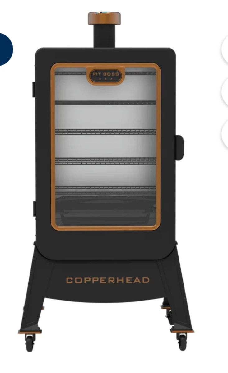 Pit Boss Copperhead 1300 Sq in Vertical Wood Pellet Smoker - Onyx Edition