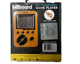 Billboard mini portable Brick Game Player
