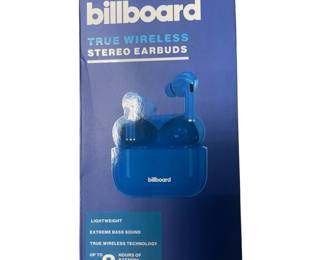 Billboard Wireless Bluetooth Earbuds with charging case