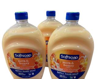 Qty 3 50 Fl Oz Soap Liquid Hand Soap Milk and Honey Formula