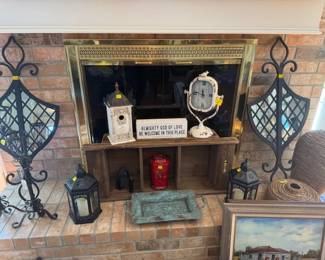 LOTS of all KINDS of HOME DECOR thru out the Estate Sale