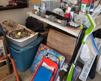 Garage stuff NOT organized or priced
