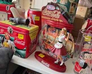 Cluster of Vintage Coca Cola