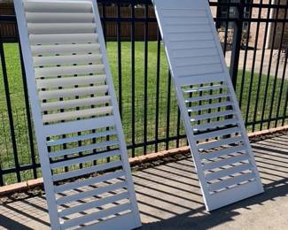 Plantation Shutters only NO frame