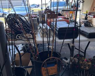 Fishing Poles Lots 